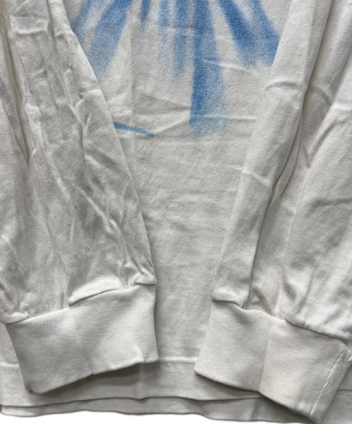 SAINT MICHAEL（セントマイケル）SAINT MICHAEL (セントマイケル) ロングカットソー ホワイト サイズ:XXLの古着・服飾アイテム