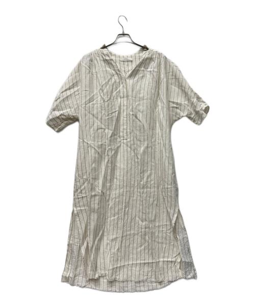 seya.（セヤ）seya. (セヤ) 半袖ワンピース アイボリー サイズ:Ｍの古着・服飾アイテム