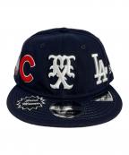New Era×SAINT MICHAEL×SAINT Mxxxxxxニューエラ×セントマイケル×セントマイケル）の古着「キャップ」｜ネイビー