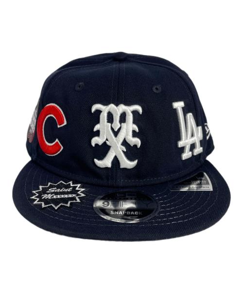 New Era（ニューエラ）New Era (ニューエラ) SAINT MICHAEL (セントマイケル) SAINT Mxxxxxx (セントマイケル) キャップ ネイビーの古着・服飾アイテム