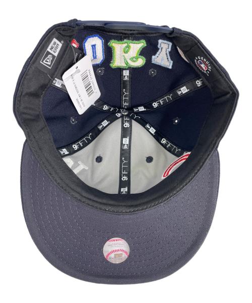 New Era（ニューエラ）New Era (ニューエラ) SAINT MICHAEL (セントマイケル) SAINT Mxxxxxx (セントマイケル) キャップ ネイビーの古着・服飾アイテム