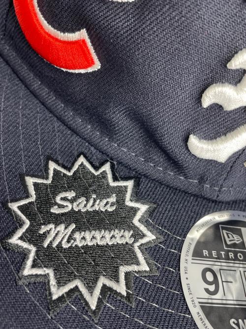 New Era（ニューエラ）New Era (ニューエラ) SAINT MICHAEL (セントマイケル) SAINT Mxxxxxx (セントマイケル) キャップ ネイビーの古着・服飾アイテム