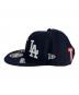 New Era (ニューエラ) SAINT MICHAEL (セントマイケル) SAINT Mxxxxxx (セントマイケル) キャップ ネイビー：17000円