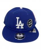 New Era×ロサンゼルス・ドジャース×SAINT Mxxxxxxニューエラ×ロサンゼルス・ドジャース×セントマイケル）の古着「キャップ」｜ブルー