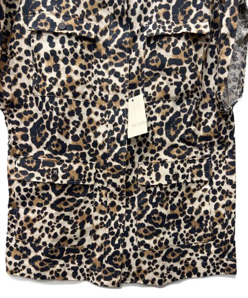 Whim Gazette（ウィムガゼット）Whim Gazette (ウィムガゼット) レオパードサファリジレ ブラウン×ブラック サイズ:FREEの古着・服飾アイテム