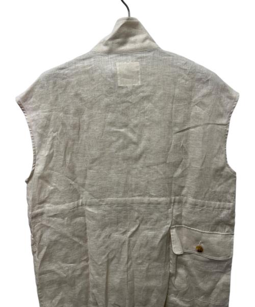 Drawing Numbers（ドローイングナンバーズ）Drawing Numbers (ドローイングナンバーズ) コンチネンタルリネンベスト ベージュ サイズ:３８の古着・服飾アイテム