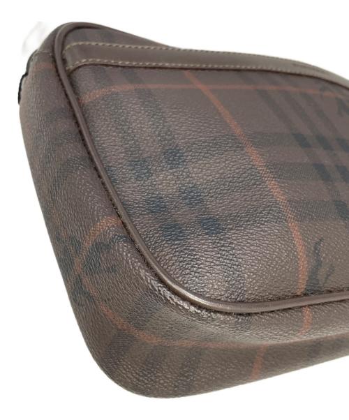 BURBERRY（バーバリー）BURBERRY (バーバリー) クラッチバッグ ブラウンの古着・服飾アイテム