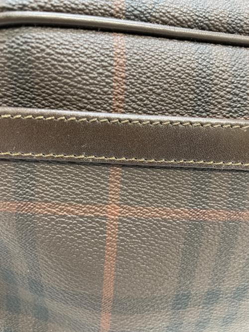 BURBERRY（バーバリー）BURBERRY (バーバリー) クラッチバッグ ブラウンの古着・服飾アイテム