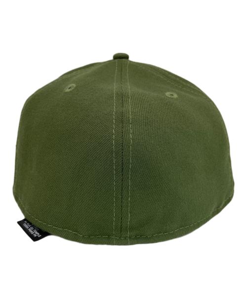 stussy（ステューシー）stussy (ステューシー) New Era (ニューエラ) キャップ グリーン サイズ:7 3/8の古着・服飾アイテム