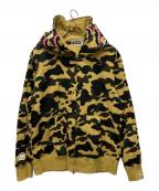 A BATHING APEア ベイシング エイプ）の古着「ジップパーカー」｜ベージュ