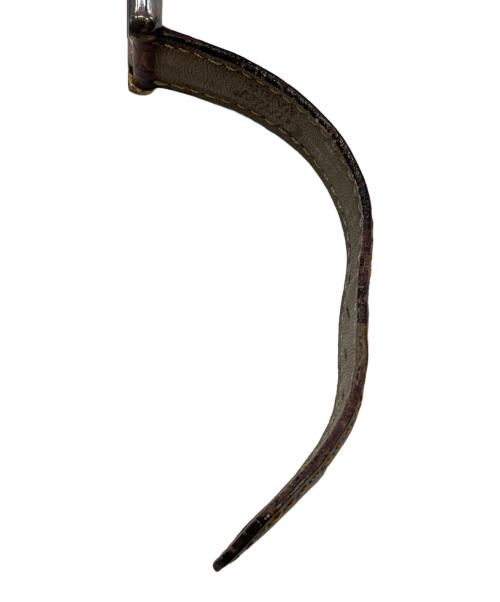 Cartier（カルティエ）Cartier (カルティエ) マストタンク ヴェルメイユ ブラウンの古着・服飾アイテム