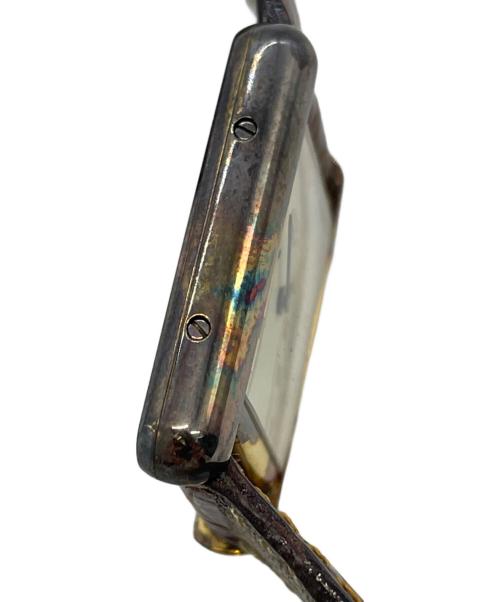 Cartier（カルティエ）Cartier (カルティエ) マストタンク ヴェルメイユ ブラウンの古着・服飾アイテム