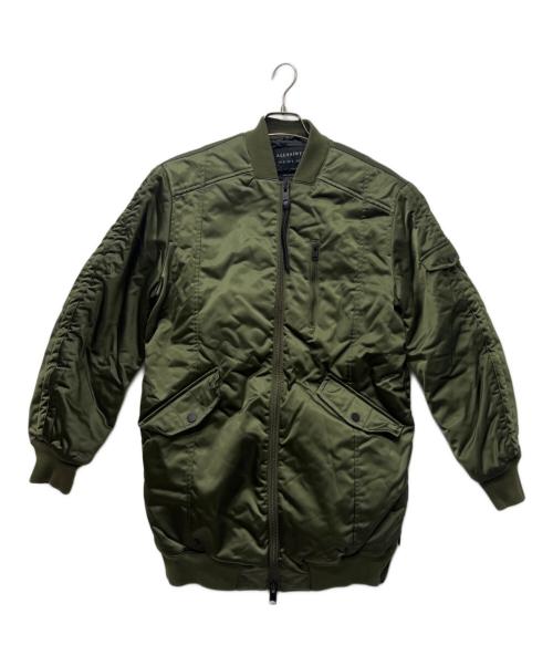 ALL SAINTS（オールセインツ）ALL SAINTS (オールセインツ) MA-1ジャケット グリーン サイズ:6の古着・服飾アイテム