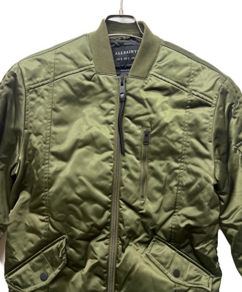 ALL SAINTS（オールセインツ）ALL SAINTS (オールセインツ) MA-1ジャケット グリーン サイズ:6の古着・服飾アイテム