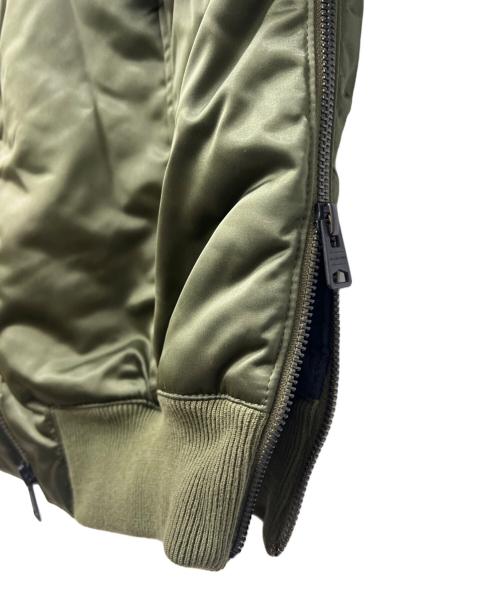 ALL SAINTS（オールセインツ）ALL SAINTS (オールセインツ) MA-1ジャケット グリーン サイズ:6の古着・服飾アイテム