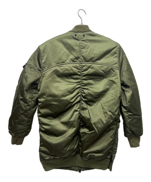 ALL SAINTS（オールセインツ）ALL SAINTS (オールセインツ) MA-1ジャケット グリーン サイズ:6の古着・服飾アイテム
