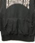 中古・古着 A BATHING APE (ア ベイシング エイプ) プルオーバーパーカー ブラック サイズ:Ｓ：10000円