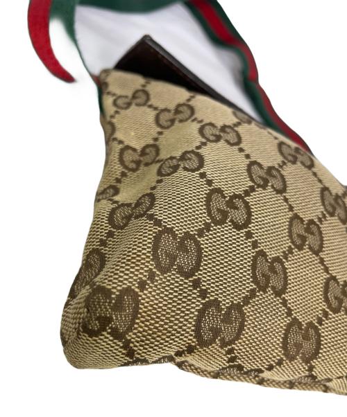GUCCI（グッチ）GUCCI (グッチ) ウエストポーチ ブラウン サイズ:-の古着・服飾アイテム