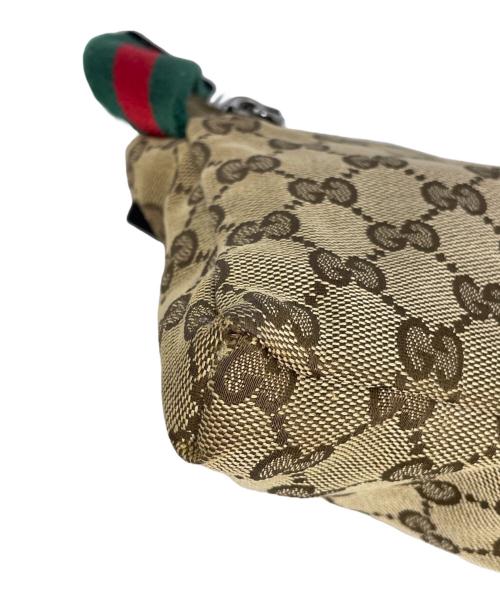 GUCCI（グッチ）GUCCI (グッチ) ウエストポーチ ブラウン サイズ:-の古着・服飾アイテム
