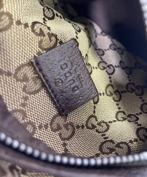 GUCCI（グッチ）GUCCI (グッチ) ウエストポーチ ブラウン サイズ:-の古着・服飾アイテム