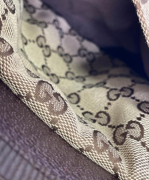 GUCCI（グッチ）GUCCI (グッチ) ウエストポーチ ブラウン サイズ:-の古着・服飾アイテム