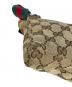 中古・古着 GUCCI (グッチ) ウエストポーチ ブラウン サイズ:-：30000円