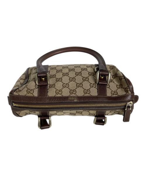 GUCCI（グッチ）GUCCI (グッチ) ミニボストンバッグ ブラウンの古着・服飾アイテム