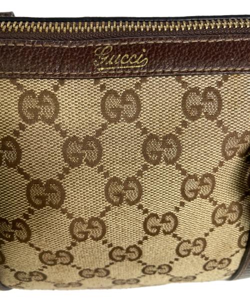 GUCCI（グッチ）GUCCI (グッチ) ミニボストンバッグ ブラウンの古着・服飾アイテム