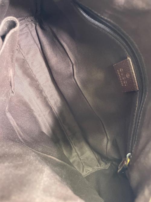 GUCCI（グッチ）GUCCI (グッチ) ミニボストンバッグ ブラウンの古着・服飾アイテム