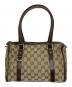 GUCCI（グッチ）の古着「ミニボストンバッグ」｜ブラウン
