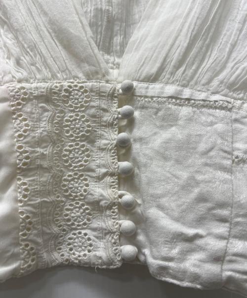 MALION VINTAGE（マリオンヴィンテージ）MALION VINTAGE (マリオンヴィンテージ) 長袖ブラウス アイボリー サイズ:FREEの古着・服飾アイテム