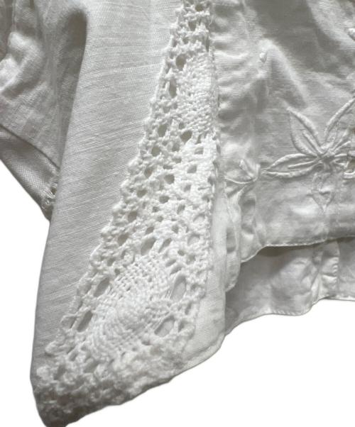 MALION VINTAGE（マリオンヴィンテージ）MALION VINTAGE (マリオンヴィンテージ) 長袖ブラウス アイボリー サイズ:FREEの古着・服飾アイテム