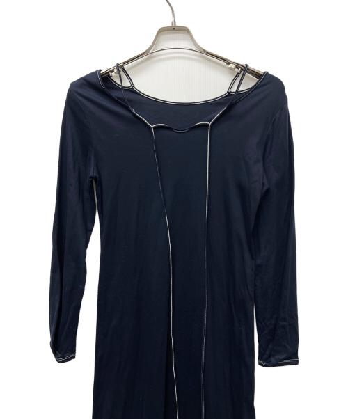 MURRAL（ミューラル）MURRAL (ミューラル) 長袖ワンピース ネイビー サイズ:１の古着・服飾アイテム