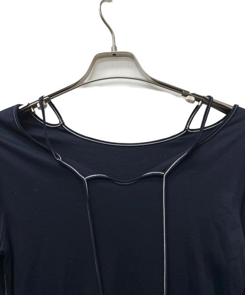 MURRAL（ミューラル）MURRAL (ミューラル) 長袖ワンピース ネイビー サイズ:１の古着・服飾アイテム