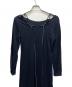 MURRAL (ミューラル) 長袖ワンピース ネイビー サイズ:１：9000円