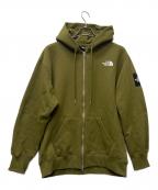 THE NORTH FACEザ ノース フェイス）の古着「ジップパーカー」｜カーキ
