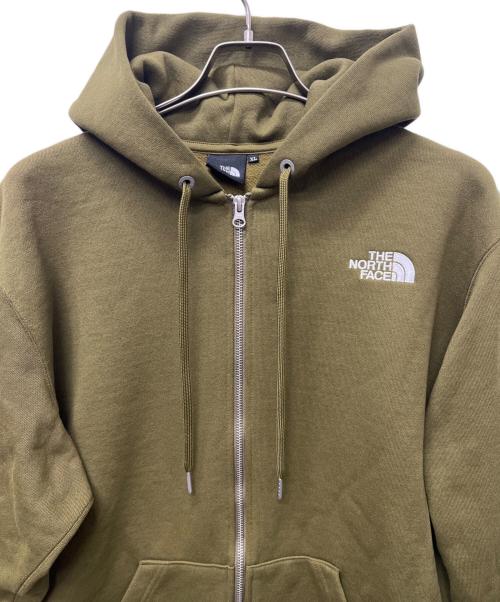 THE NORTH FACE（ザ ノース フェイス）THE NORTH FACE (ザ ノース フェイス) ジップパーカー カーキ サイズ:ＸＬの古着・服飾アイテム