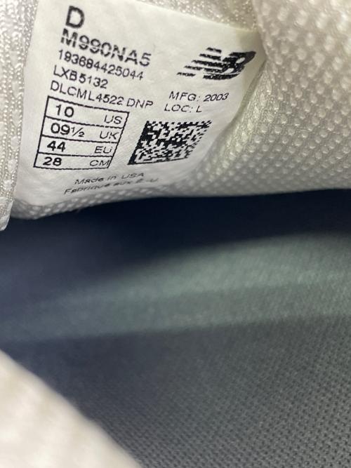 NEW BALANCE（ニューバランス）NEW BALANCE (ニューバランス) スニーカー グレー サイズ:CM28の古着・服飾アイテム
