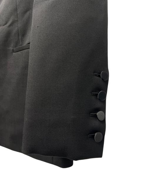 Saint Laurent Paris（サンローランパリ）Saint Laurent Paris (サンローランパリ) ダブルジャケット ブラック サイズ:50の古着・服飾アイテム