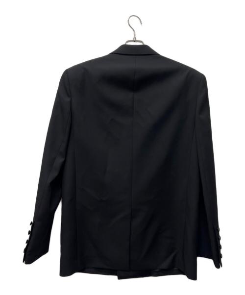 Saint Laurent Paris（サンローランパリ）Saint Laurent Paris (サンローランパリ) ダブルジャケット ブラック サイズ:50の古着・服飾アイテム