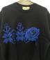 ETRO (エトロ) 薄手ニット ブラック×ブルー サイズ:Ｍ：13000円