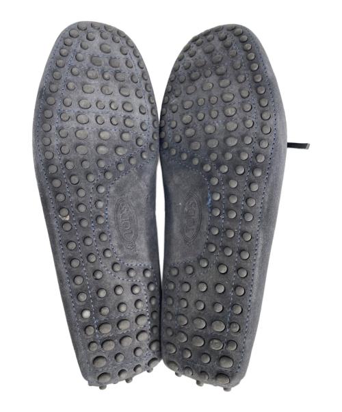 TOD'S（トッズ）TOD'S (トッズ) スエードローファー ネイビー サイズ:6の古着・服飾アイテム