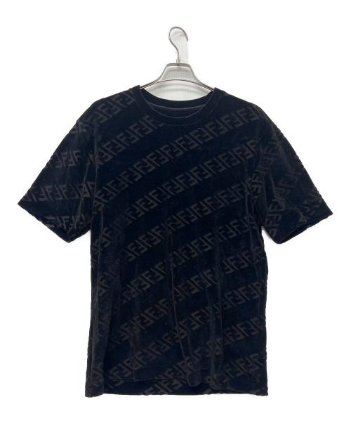 FENDI（フェンディ）FENDI (フェンディ) 半袖カットソー ブラック サイズ:Ｍの古着・服飾アイテム