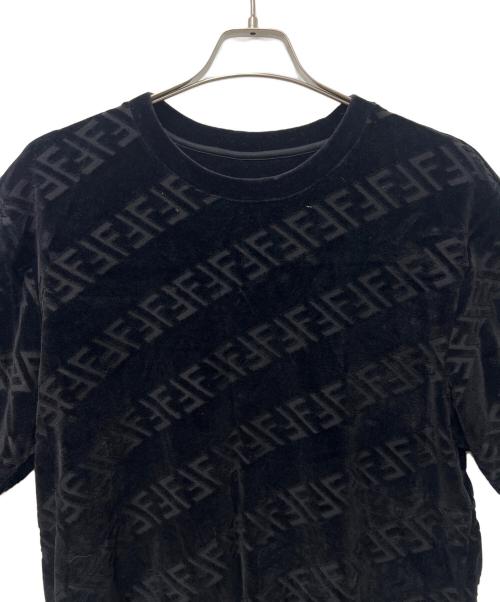 FENDI（フェンディ）FENDI (フェンディ) 半袖カットソー ブラック サイズ:Ｍの古着・服飾アイテム