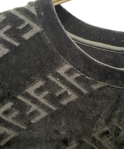 FENDI（フェンディ）FENDI (フェンディ) 半袖カットソー ブラック サイズ:Ｍの古着・服飾アイテム
