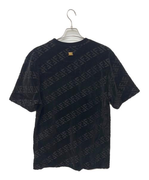 FENDI（フェンディ）FENDI (フェンディ) 半袖カットソー ブラック サイズ:Ｍの古着・服飾アイテム