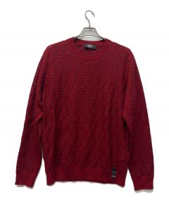中古・古着通販】dunhill (ダンヒル) カシミヤ100%アランニット レッド