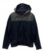 FENDIフェンディ）の古着「ジップパーカー」｜ブラック