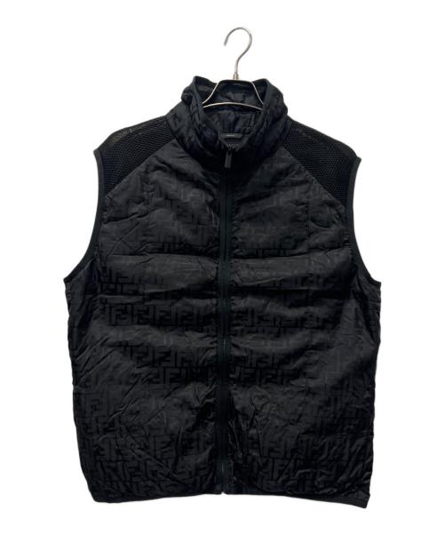 FENDI（フェンディ）FENDI (フェンディ) ダウンベスト ブラック サイズ:52の古着・服飾アイテム