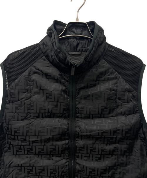FENDI（フェンディ）FENDI (フェンディ) ダウンベスト ブラック サイズ:52の古着・服飾アイテム